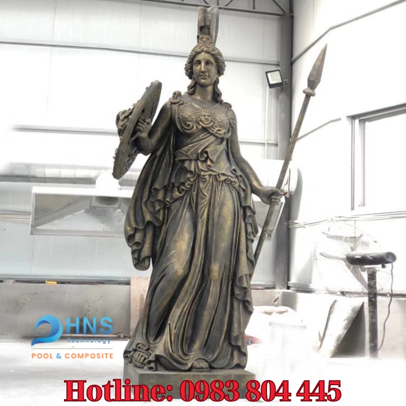 tượng điêu khắc composite phong cách cổ điển