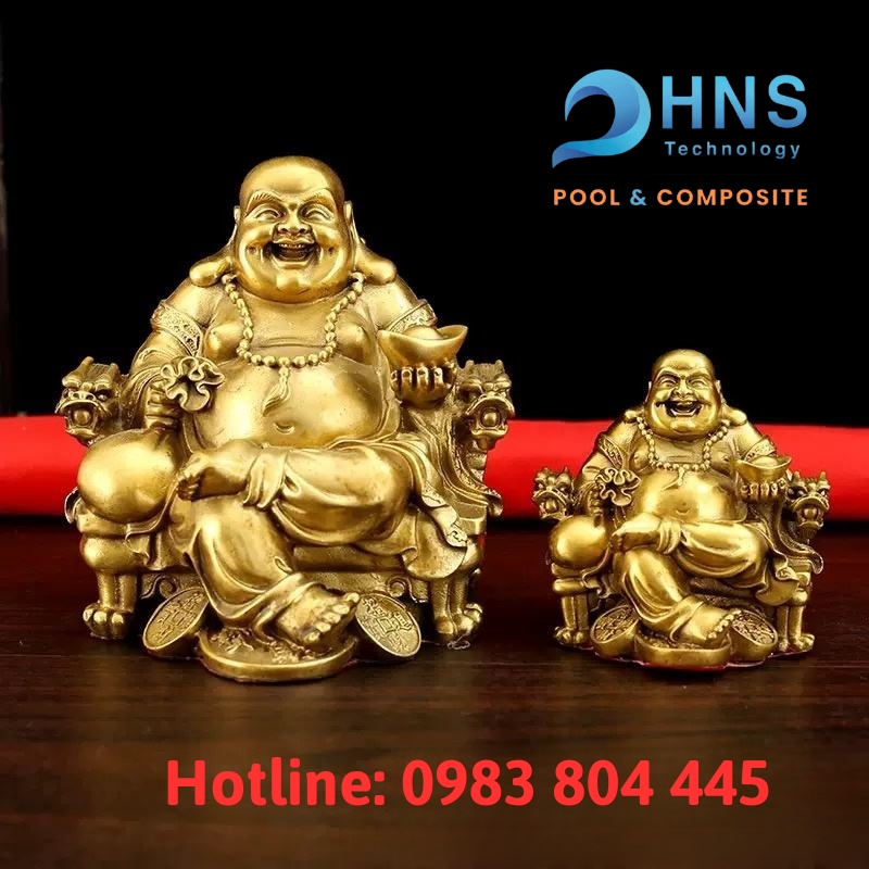 tượng phật di lặc composite