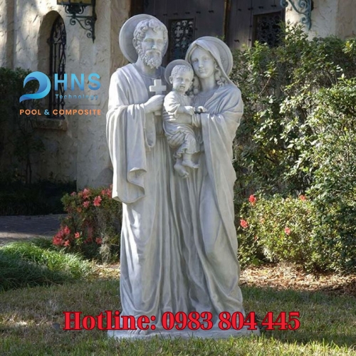 tượng thánh gia thất bằng composite