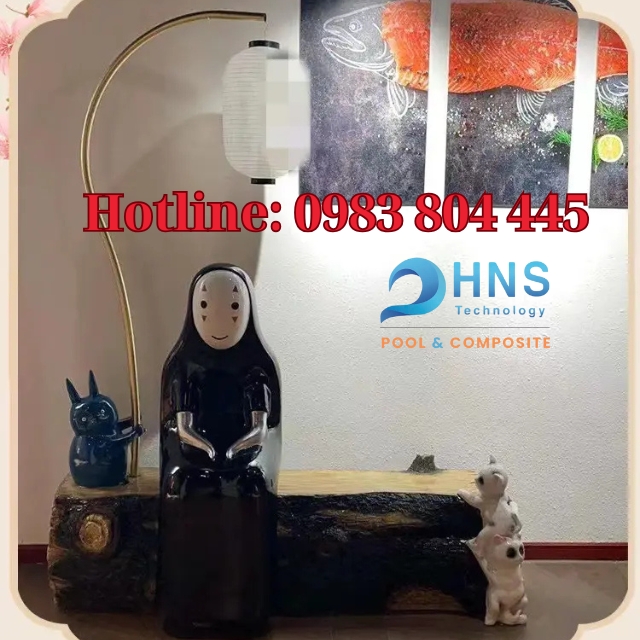 tượng trang trí bằng composite