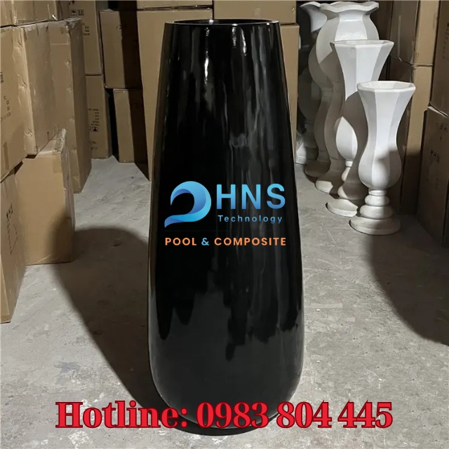 xưởng sản xuất chậu composite theo yêu cầu